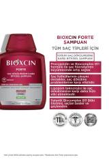 Bioxcin Forte Şampuan  - Yoğun Saç Dökülmesi Şampuanı 3 Al 2 Öde 3x300 Ml