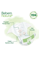 Bebem Natural Bebek Bezi Ultra Fırsat Paketi Maxi 5 Numara 160 Adet