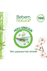 Bebem Natural Bebek Bezi Ultra Fırsat Paketi Maxi 5 Numara 160 Adet