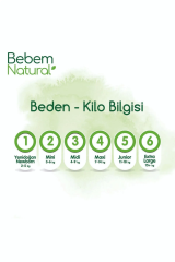Bebem Natural Bebek Bezi Ultra Fırsat Paketi Maxi 5 Numara 160 Adet