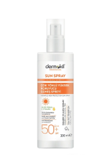 Dermokil Sun Sprey-çok Yönlü Yüksek Koruyucu Güneş Spreyi 50 Spf 200 m