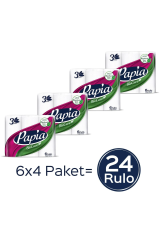 Papia Biocare Kağıt Havlu 24 Rulo (6 RULO X 4 PAKET)