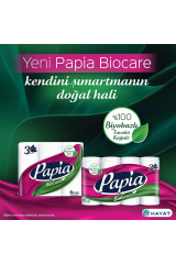 Papia Biocare Kağıt Havlu 24 Rulo (6 RULO X 4 PAKET)