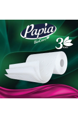 Papia Biocare Kağıt Havlu 24 Rulo (6 RULO X 4 PAKET)